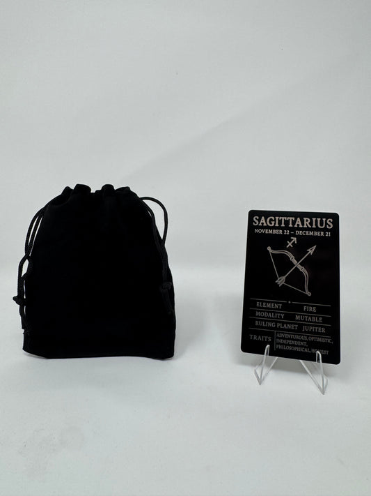 Sagittarius – Laser-Etched Aluminum Collectible
