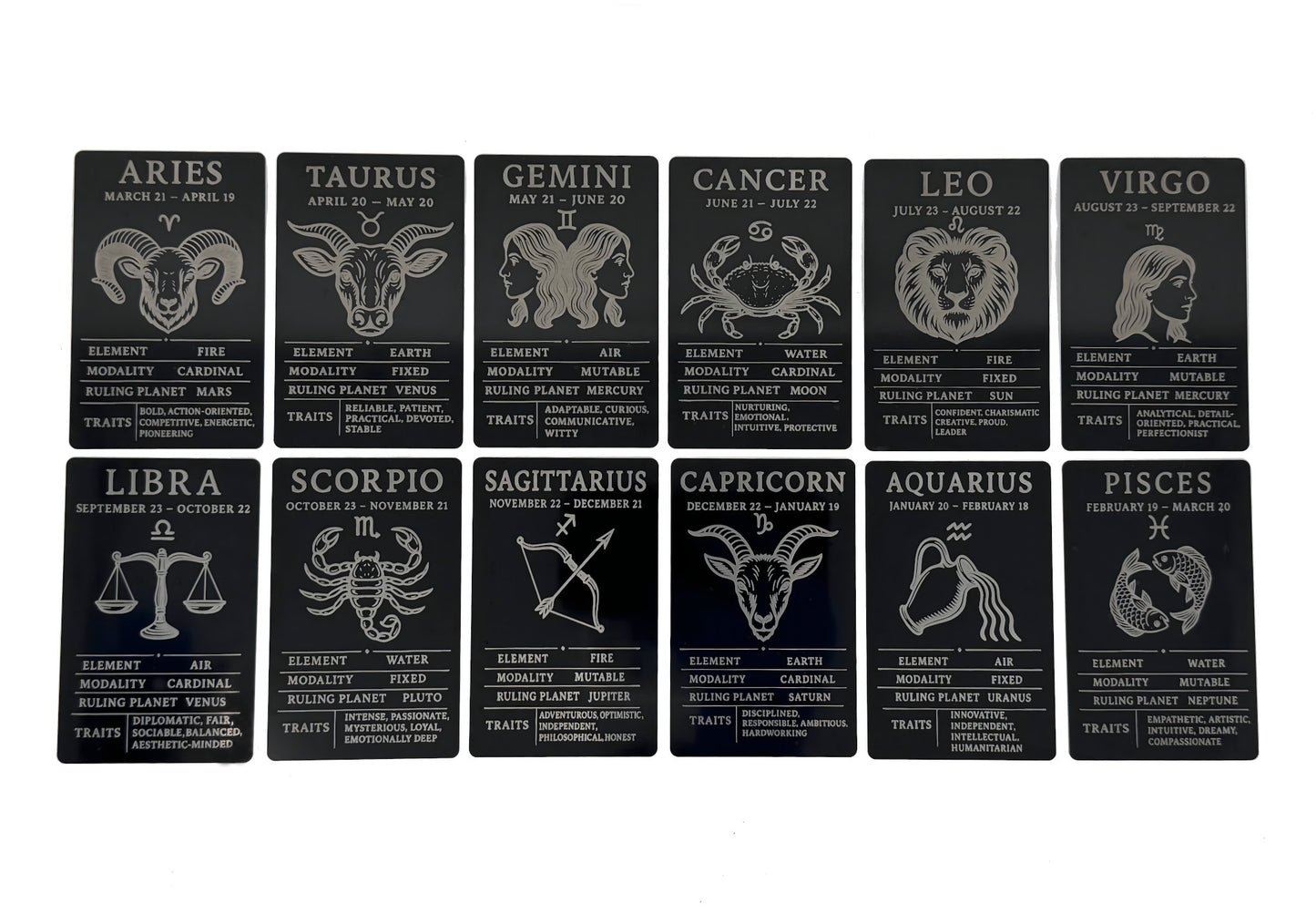 Zodiac Card Collection